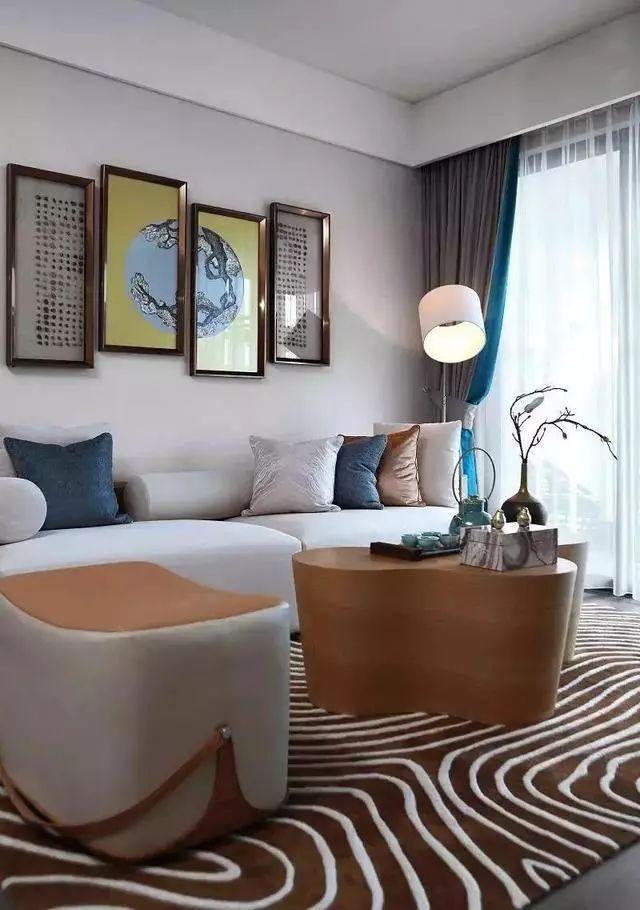 116平现代中式风装修,一个端庄优雅的时尚之家,永远不会过时