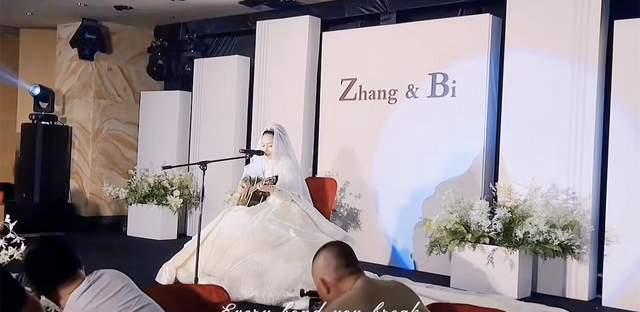 汪峰|恭喜!汪峰战队成员张恒远毕夏结婚,女方花臂抢镜,汪峰本人缺席