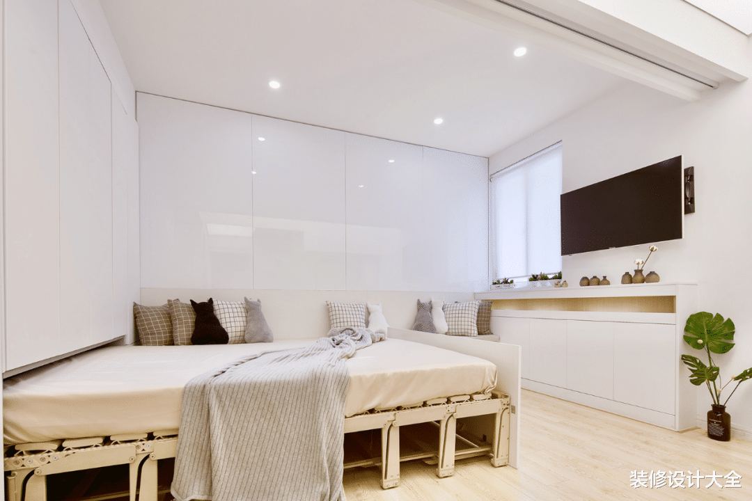 68㎡小户型,老公坚持柜子越多越好,儿童房再住10年也宽敞!