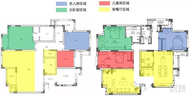 这是我见过最有气质的家，合理划分三代人的区域，完美应对难题