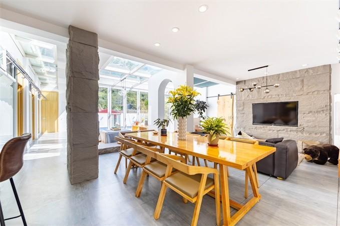 怀柔灵慧山-设计感十足的现代豪华民宿-青山秀水间的温馨之家