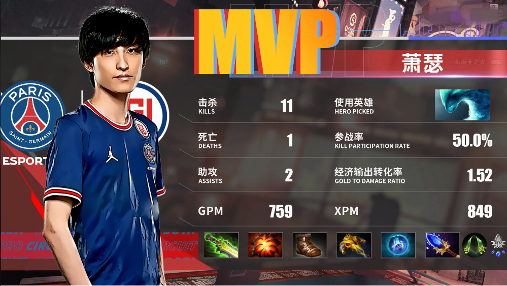 LGD|Dota2-PSG.LGD轻取LBZS暂居dpc榜首，谁能破掉他们的不败金身？