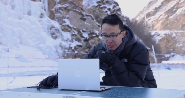 惠普|为了体验惠普战66五代锐龙版极寒环境下的续航与性能，我们冻坏了一个编辑