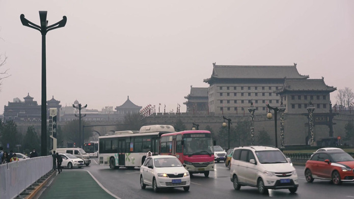 陕西|陕西有个知名景区，从远处看去，景区门口人山人海
