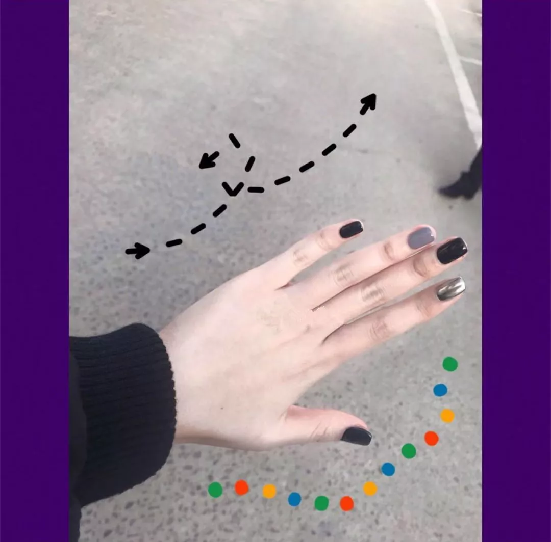 美甲 冬季做什么纯色美甲，显白又好看？