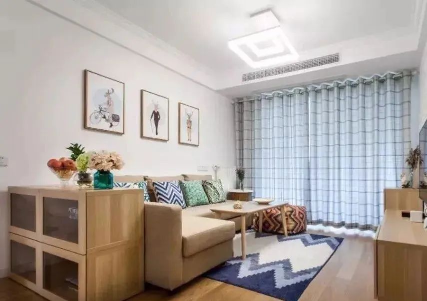 我的96平三室新房,装修花了10万,进门没玄关这么装才实用漂亮!