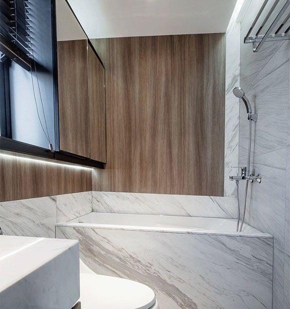 参观小区轻奢样板间,主卧卫生间改成了衣帽间,比卫生间实用多了