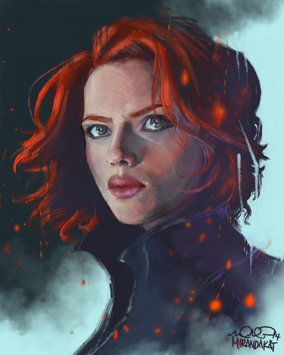 斯嘉丽·约翰逊|黑寡妇的漫画