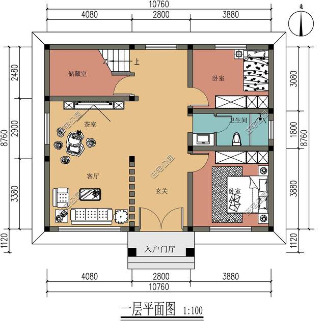 成都|照着“抄作业”有多爽?占地仅94平的二层别墅只花了16万