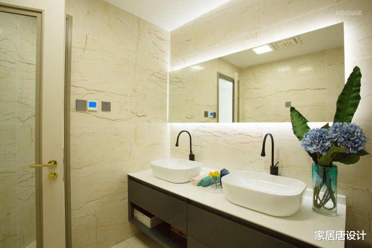 220平的现代风住宅,用简约的元素,刻画出独一无二的家