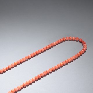 |回流-珊瑚圆珠项链