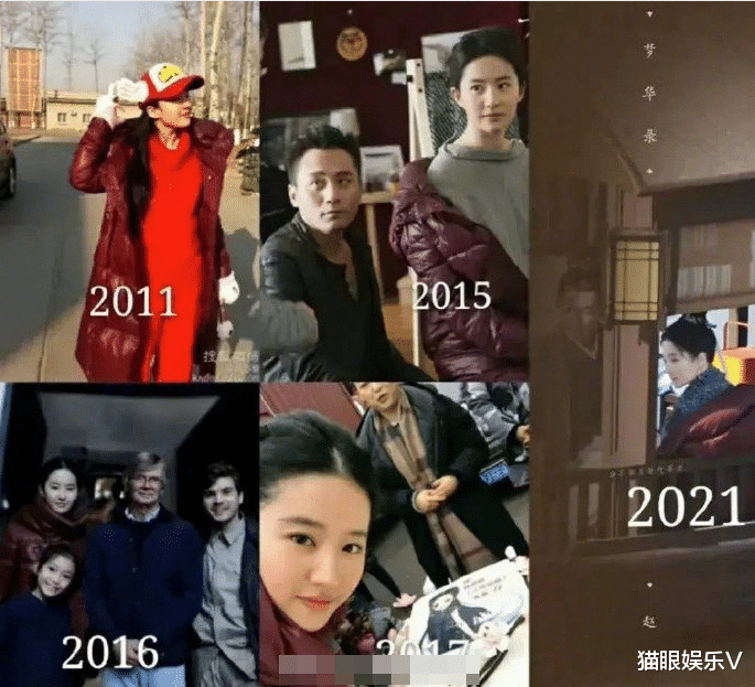 刘亦菲|一件羽绒服穿十年时尚不减，刘亦菲亲自展示什么叫：时尚度靠脸