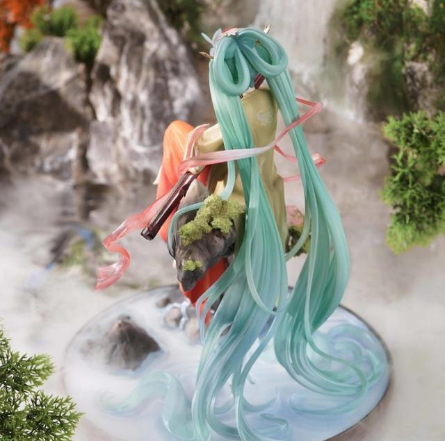 手办|初音未来高山流水手办先行官图精彩的二重唱过年胖了十斤的葱娘