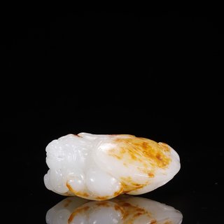 和田玉籽料|旧藏【和田玉籽料 龙龟 把件】