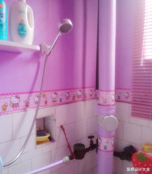 卫生间|老公600租的烂房子，又脏又破，改造之后，房东怀疑自己走错门！