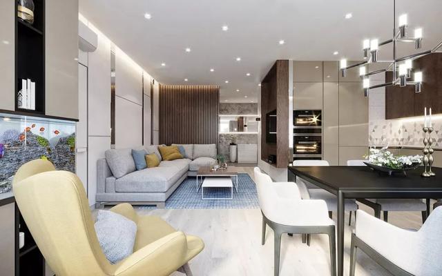 小户型这样装修很大气，轻奢感十足，让设计师告诉你怎么装