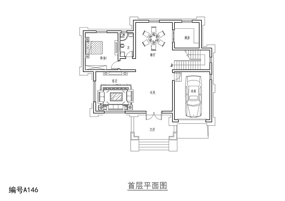 经典欧式石材3层别墅，不同占地面积，让选择更灵活