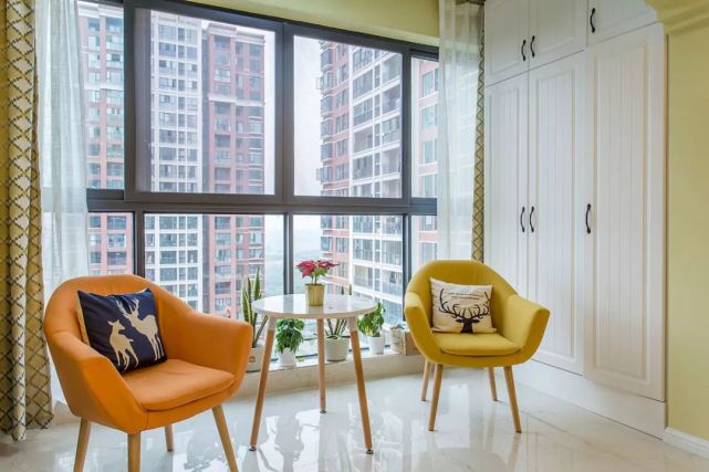 阳台纳入客厅,靠窗的这1㎡直接多出一间房,好实用!
