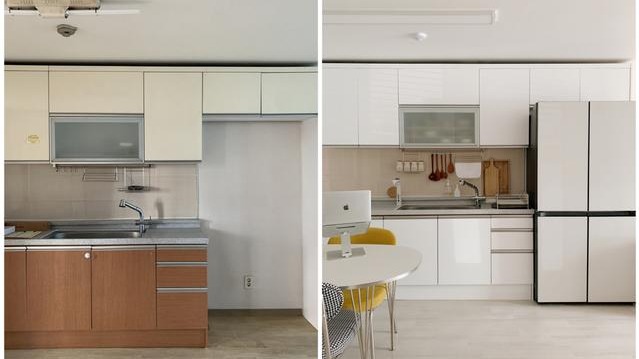 70㎡二手房,她简单翻新下入住,一个人的生活过得井井有条!