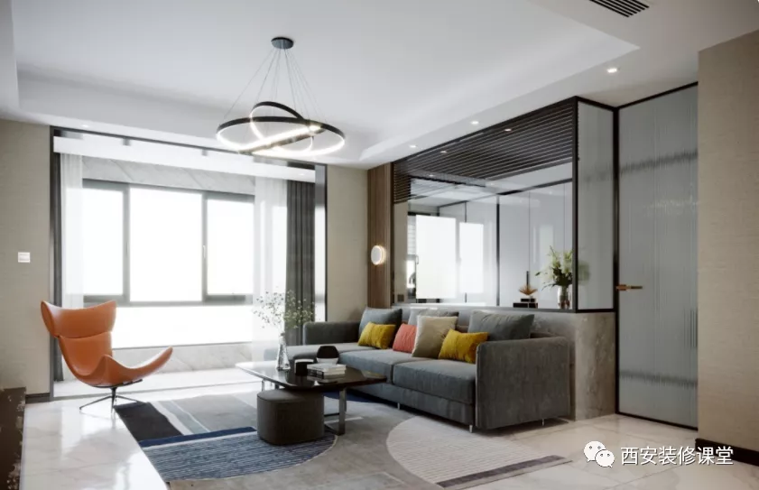 沙发墙开窗或者砸墙,放大整个空间