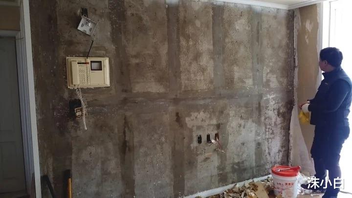 朋友只租毛坯房，在水泥墙上刷乳胶漆，效果比腻子墙还要好！