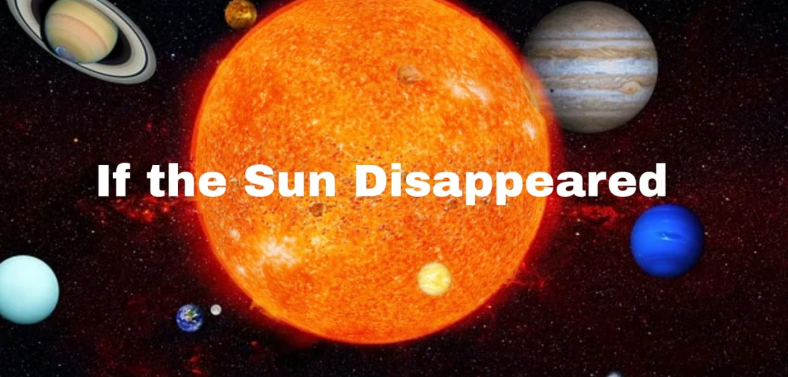 太阳消失后一分钟,太阳消失后一年,变化一样?