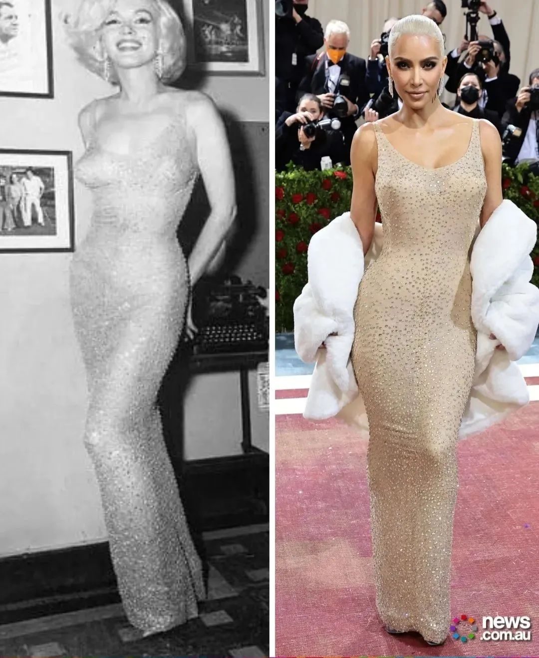 中国超模|撑破礼服的卡戴珊,也没能抢走这位中国超模的风头!真叫人羡慕