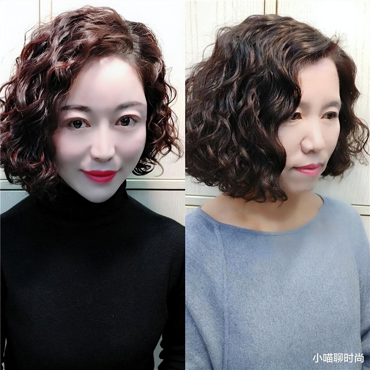 运动 女人过了50岁，头发建议剪短点，今年流行这4种落肩烫，洋气减龄