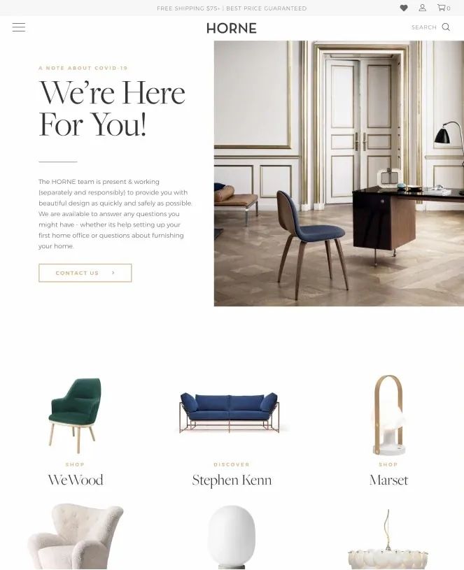 Shopify独立站店铺样式展示——家居与装饰类