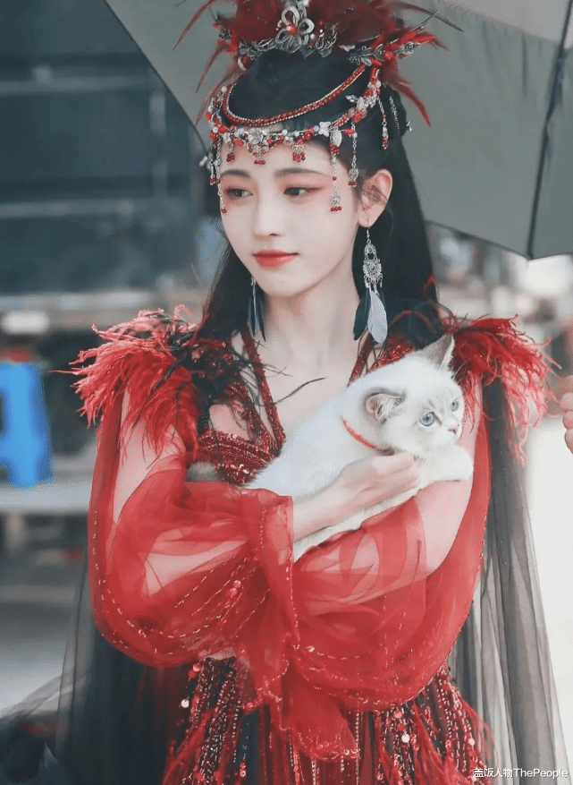 阿Sa|同样头插羽毛，蔡卓妍灵动、周迅美成经典，杨幂“晴雯”太辣眼