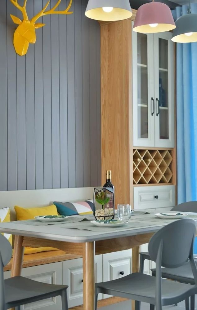 116㎡时尚北欧风,清新配色超漂亮,把生活过成诗!