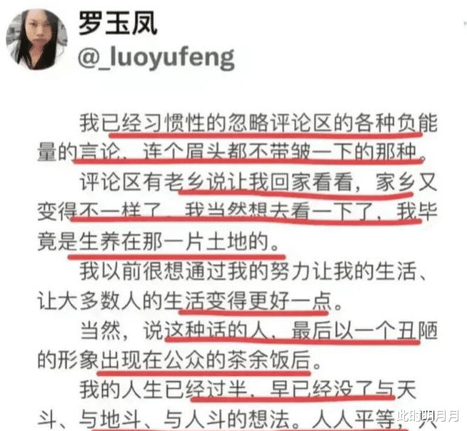 凤姐|互联网第一代网红罗玉凤认命了？一个人要改变自己的阶层谈何容易