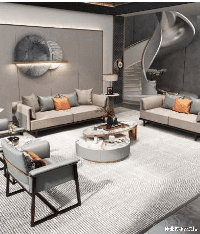 三个轻奢新中式客厅案例:优雅而高级