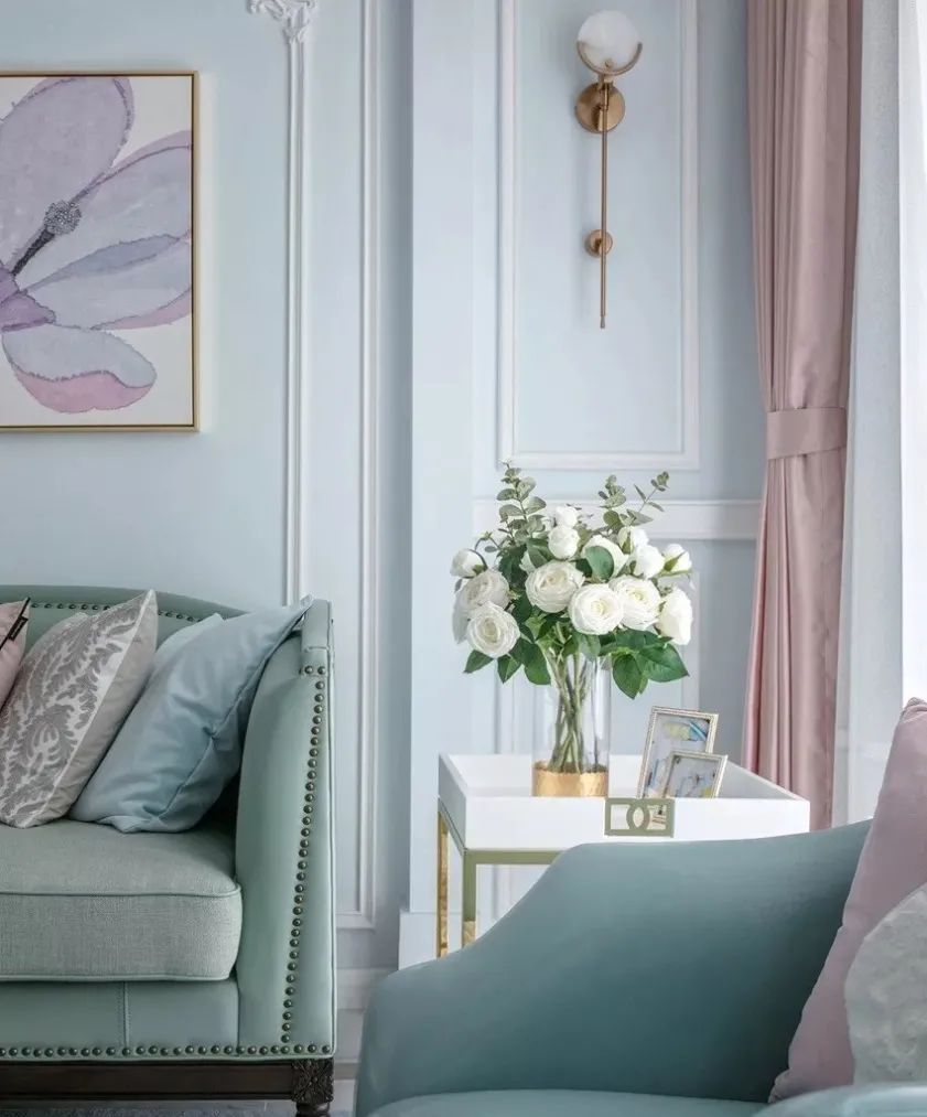 超浪漫法式婚房案例,满足你对婚房的一切幻想!