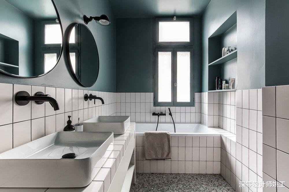 对比2019年,如今砖砌洗手台变美不止亿点点,越简单反倒越耐看