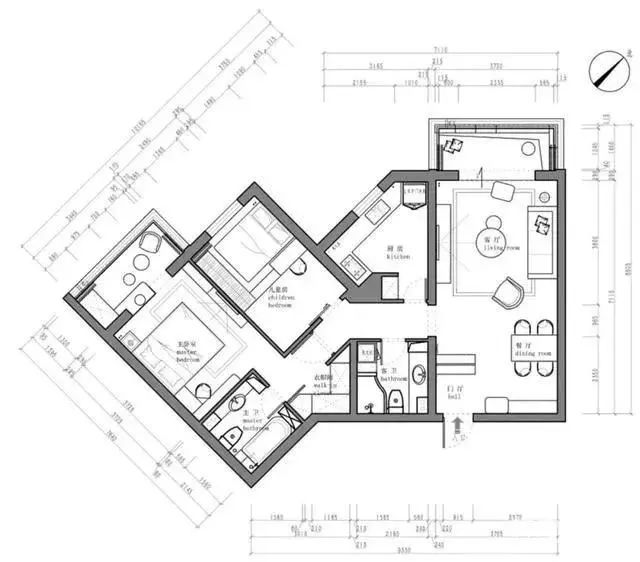为省钱夫妻俩自装小两房，水准虽不如专业设计师，但也算温馨清爽