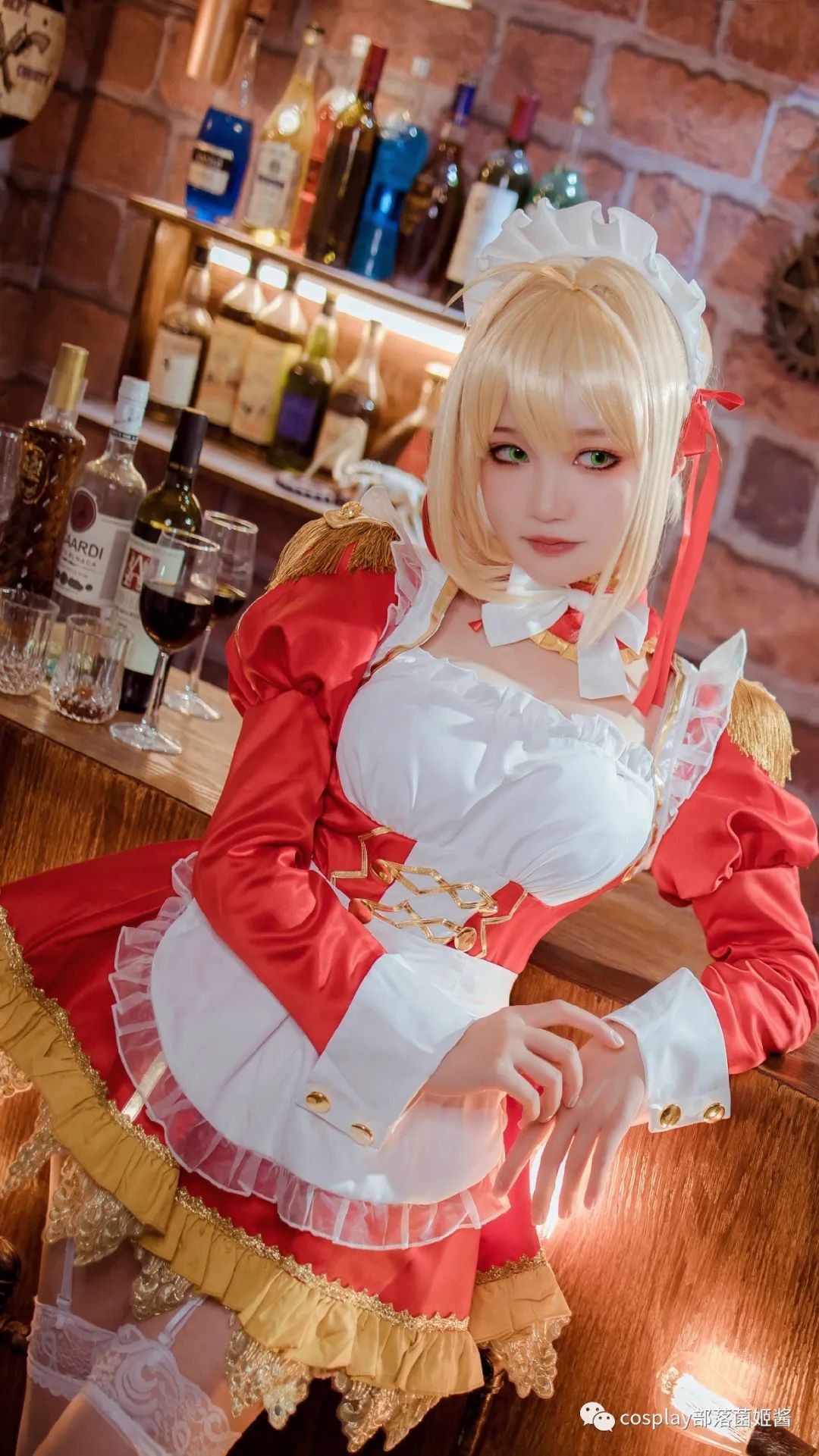 尼禄|cos：女仆尼禄cos正片@元素