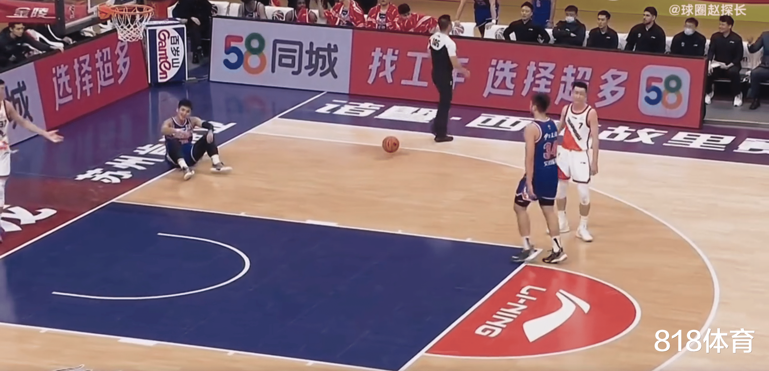 于德豪|碰瓷! 于德豪造刘志轩犯规却被吹假摔吃T, 大哥无语: 你演技还得练呐