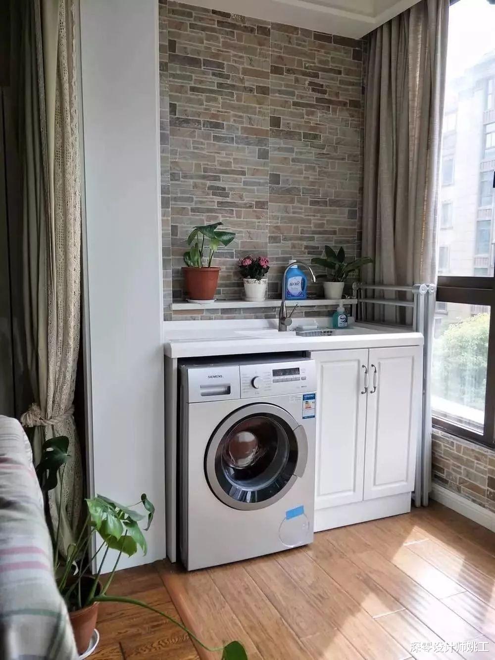 洗衣机不只有放阳台最合适，还可以考虑卫生间，厨房等3个地方