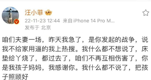 汪小菲|有一种辛苦，是给汪小菲当妈……