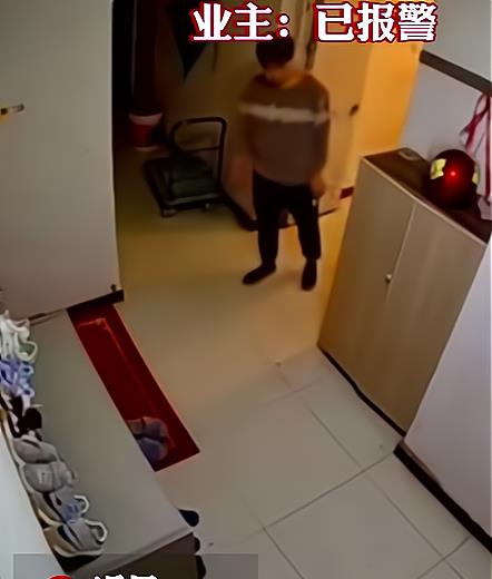 浙江:男子楼道偷闻女士鞋子,全程被拍下,真的很“恶心”
