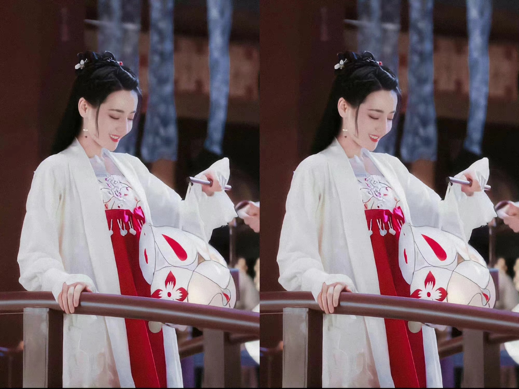 迪丽热巴|迪丽热巴龚俊新剧《安乐传》路透,对视转圈氛围感、cp感拉满