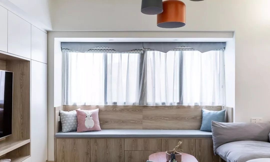 97㎡现代北欧风,空间利用太绝了,这是什么神仙操作?