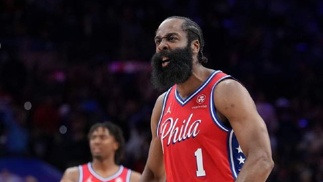 哈登身边需要恶汉！美媒喊话76人：交易来格雷森阿伦吧