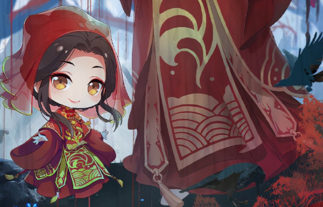 |看过了谢怜的新娘妆,花城的新娘妆又会是怎样的呢?小木圆梦了