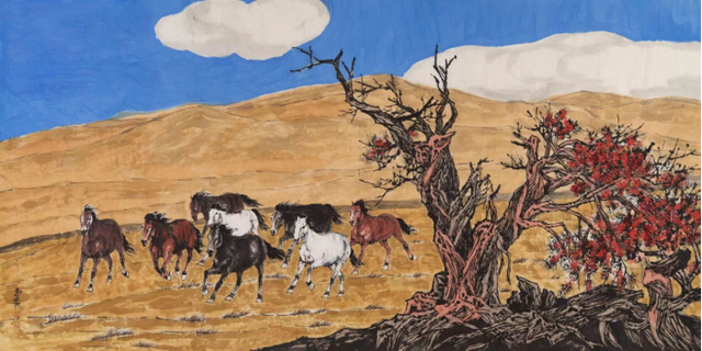 李公麟|马魂:边塞军马画家高岩对胡人汉化进程中的独特审视与心理体验