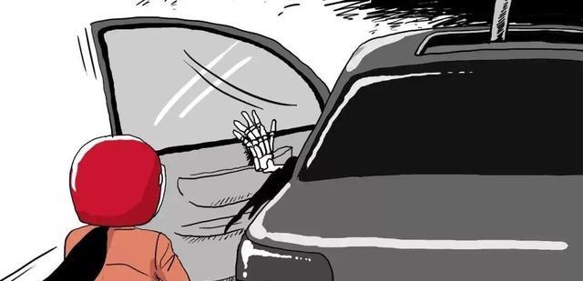 司机路边开车门撞死外卖员，公诉结果：“开门杀”一方全责