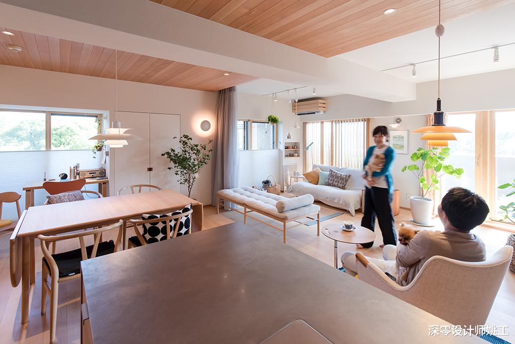 多学学日本住宅装修设计,全屋上下不打一个柜子,却处处整齐有序