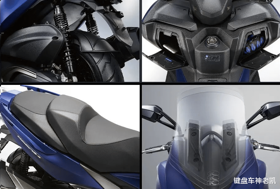 光阳台产赛艇400内地更新,加量不加价,升级TCS循迹防滑系统