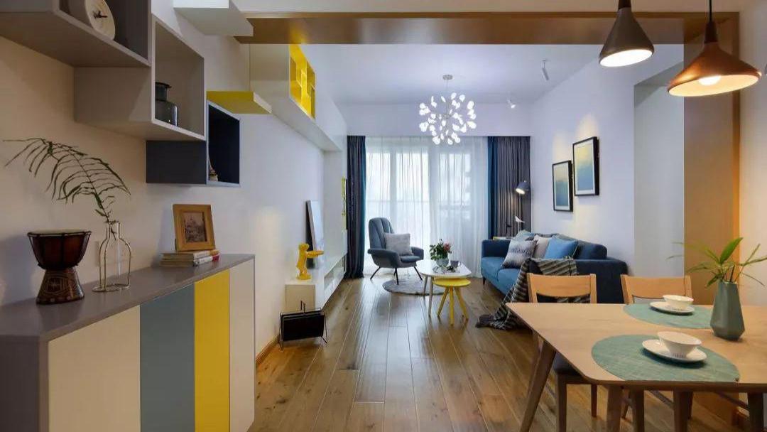 89平小户型三房，书房做个壁挂床，爸妈来了也有地方睡！